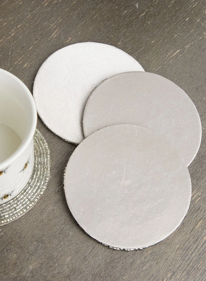 Marks & Spencer Set Of 4 Beaded Coasters