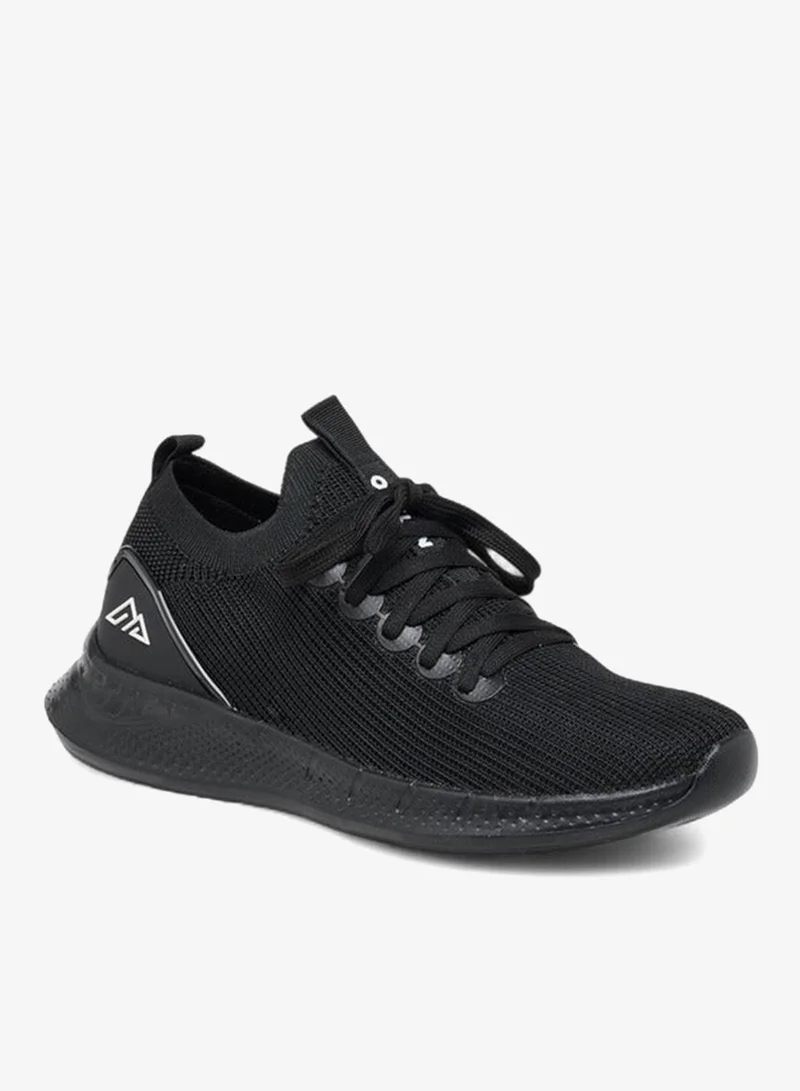 Oaklan by Shoexpress Textured Sports Shoes with Lace-Up Closure