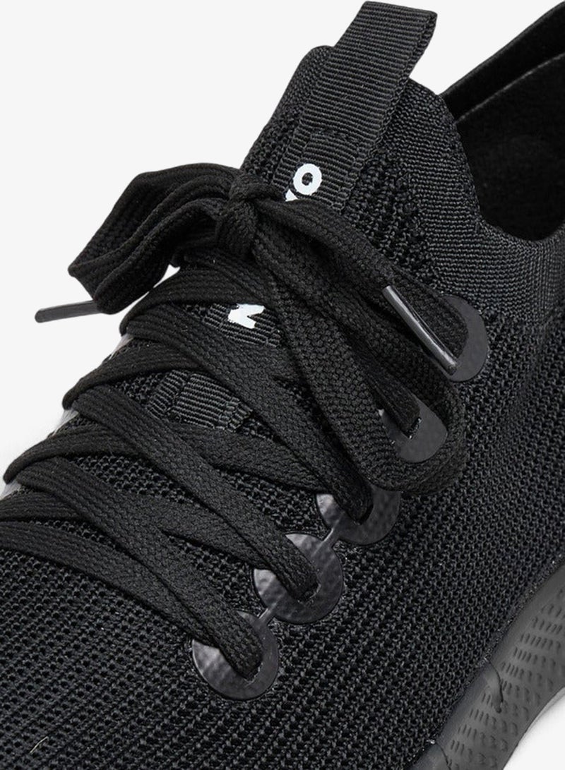 Oaklan by Shoexpress Textured Sports Shoes with Lace-Up Closure - Image 4