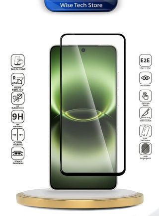 [عبوتان] واقي شاشة زجاجي مقسّى كامل الغراء لجوال vivo X300 Ultra 5G 2026 من سلسلة E2E الفاخرة - شفاف/أسود - view 2