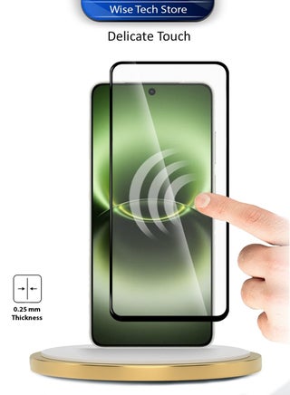 [عبوتان] واقي شاشة زجاجي مقسّى كامل الغراء لجوال vivo X300 Ultra 5G 2026 من سلسلة E2E الفاخرة - شفاف/أسود - view 4