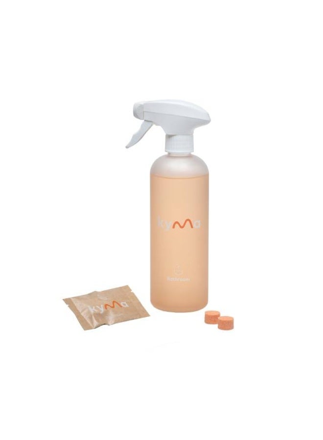 Bathroom Cleaner Kit, Citrus Blossom 500ml - 1 Bottle & 1 Refill, UAE