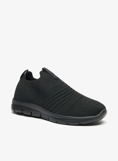 Dash Boys Textured Slip On Sports Shoes