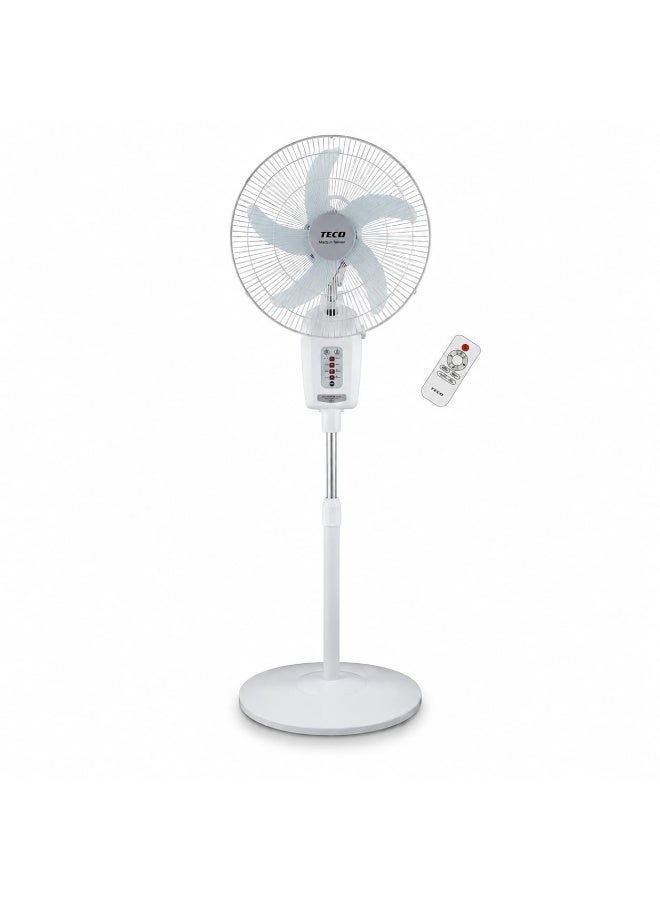 Teco 16 Inch Rechargeable Stand Fan With Remote Control, LED Light And Long Lasting Battery Up To 14 Hours- KL9016HR - Image 1