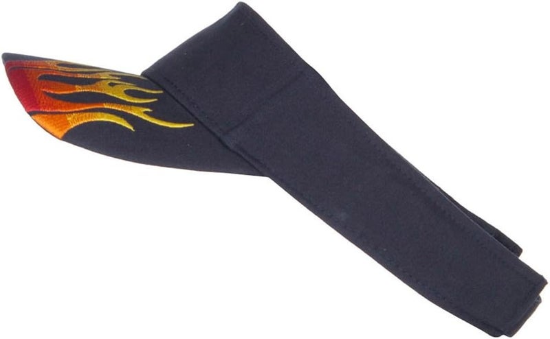 CAMEO Embroidered Flame Cotton Visor - Image 5