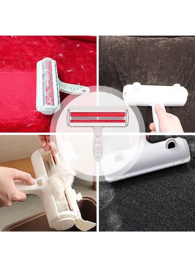 Pet Hair Remover Roller Red/White - Image 2