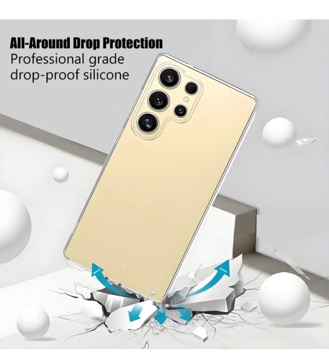 Samsung Galaxy S26 Ultra Clear Case with Camera Protection Cover For Galaxy S26 Ultra Anti-Scratch Drop Protection Comfortable Grip Case For Samsung Galaxy S26 Ultra 6.9-inch - Image 4