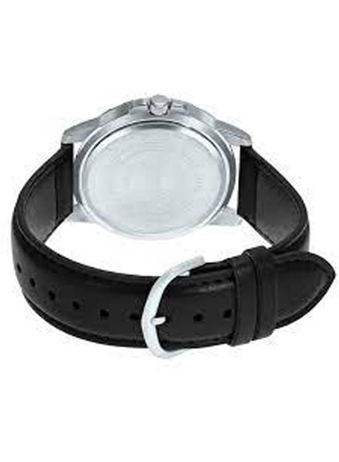 كاسيو ساعة يد من جلد كرونوغراف MTP-VD200GL-1BUDF - Image 2