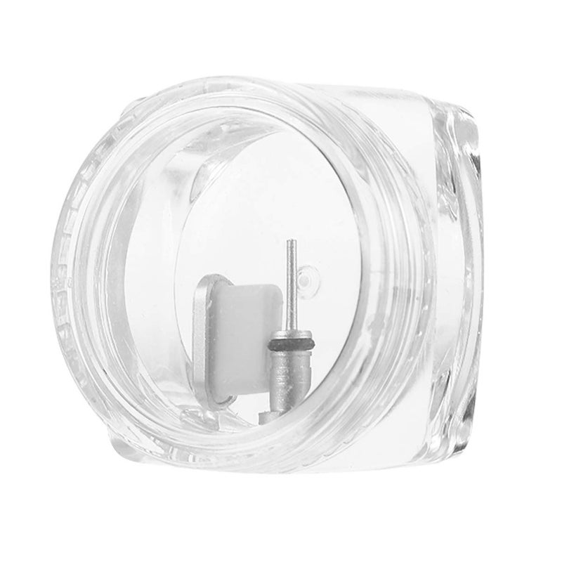 2pcs Silver Charging Port Dust Plugs Protective Caps Multipurpose Electronic Covers - Image 2