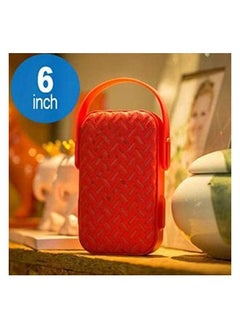 AIBIMY MY220BT Portable Bluetooth Speaker With Mini Microphone - Red  - Image 2