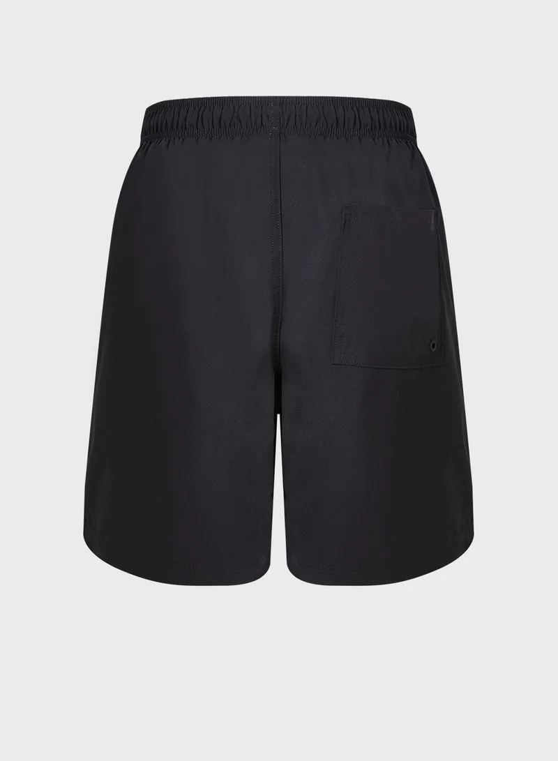 جاك اند جونز Swim Splice Logo Drawstring Shorts