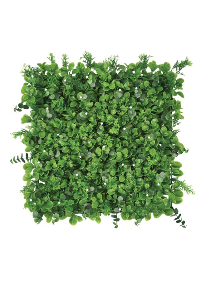 serene Durable and Realistic Looking Jade Leaf Mixed Artificial Hedge Green