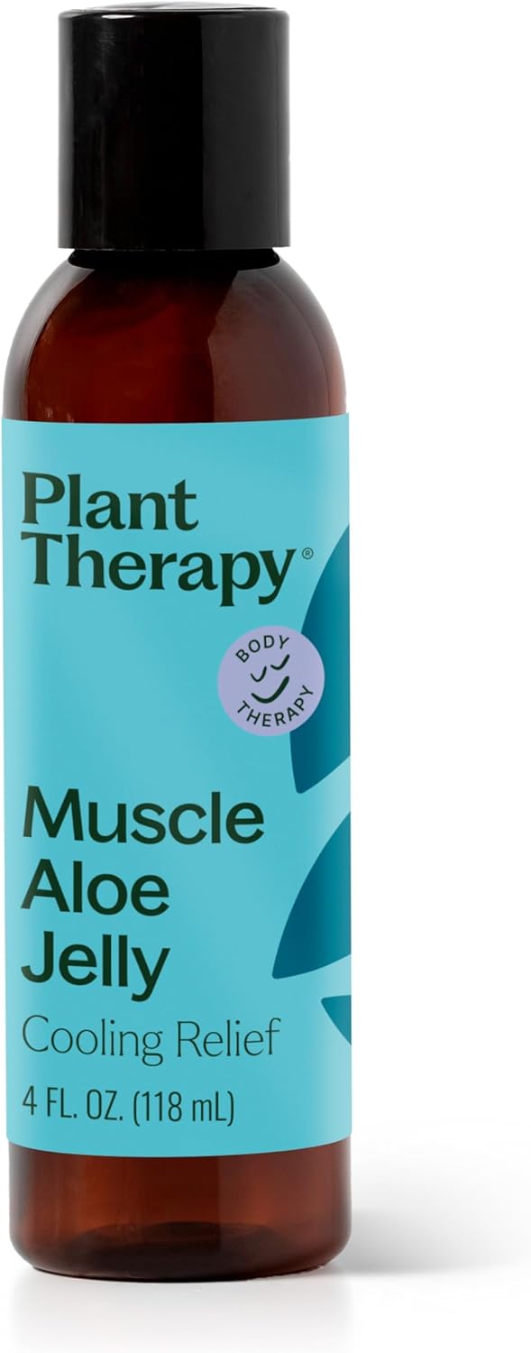 Plant Therapy Plant Therapy Muscle Aloe Jelly 4 oz Aromatherapy Jelly, All Natural