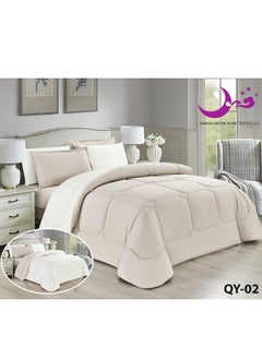 Moon Comforter Set Bedspread 6 Pieces Medium Filling Two Sides Microfiber 230x250 cm  - Image 1