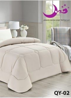 Moon Comforter Set Bedspread 6 Pieces Medium Filling Two Sides Microfiber 230x250 cm  - Image 3