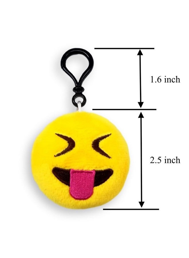 OHill 36 Pack Party Favor Plush Keychains Mini Pillows Key Ring for Birthday Event Party Favors Supplies - Image 2