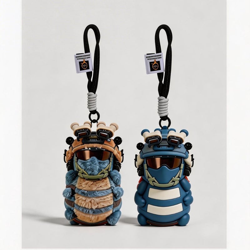 Delta Force Wei Chong & Haji Bee Plush Keychain Pendant Toy - Image 1