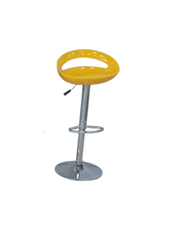 CAMA Fiber bar chair with a modern design, yellow color from Cama  - Image 3