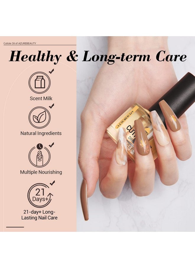 AZUREBEAUTY Cuticle Oil 15Ml Natural Nail Nourishing Oil & Cuticles Care Strengthener Oil With Vitamin E And Keratin For Repair Moisturize And Strengthener For Damaged Nails  - Image 5