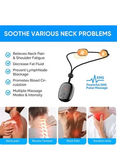 Soothely Neck Massager, Soothely Portable Massager with 3 Modes 15  Intensities