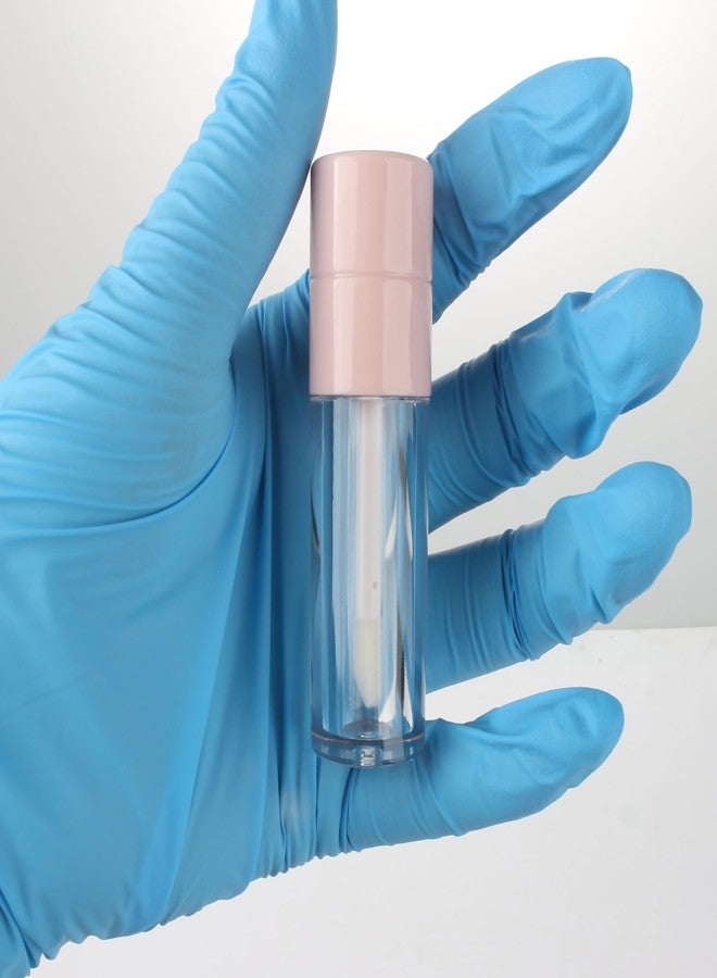 COSIDEA 20pcs Round 4ml 0.13oz Pink Empty lip gloss tubes with wand Lipgloss tube containers for lip oil packing - Image 3