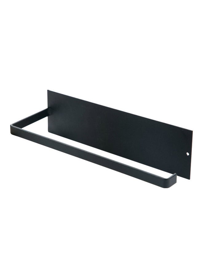 NIBEMINENT Paper Towel Holder Black 28.00x7.00x9.00cm 