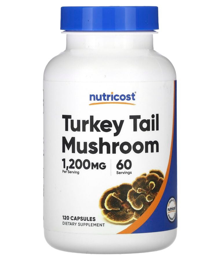 Turkey Tail Mushroom 120 Capsules (600 mg per Capsule)