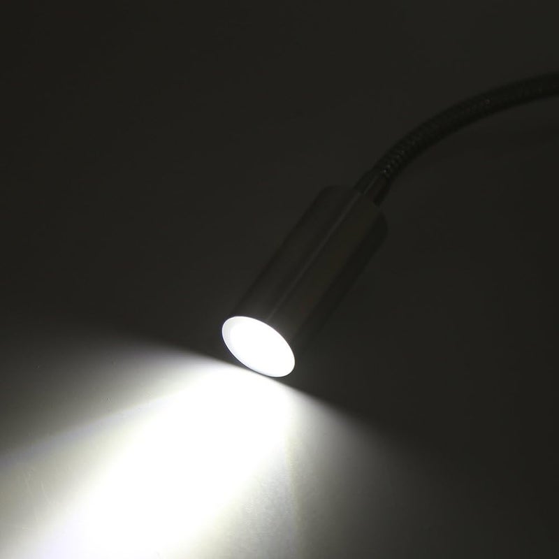 Multi usage 3W Warm White LED Bed Lamp with Flexible Gooseneck – Wall Mounted Reading Light for Bedroom (6500 Cold White) Changing environment compatible Simplified versatile design UV resistant Wide usage compatibility Global assemble options Diverse purchase options Stain resistant All need matching options Coast & inland available Leakproof sealed Dense material Popular practical build Temp fluctuation resistant crafted quality Strong durable raw material Modern warehouse management Easy assemble Storage transit efficiency build Flexible use switching General compatible design Light & sturdy Any KSA address orderable Reliable durability Consistent single item quality Water rust proof - Image 2