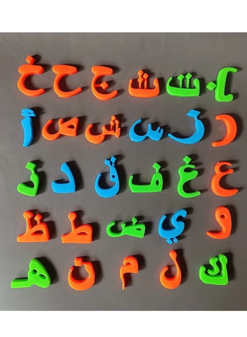 Arabic Alphabet Magnetic Letters for Fridge Message Board, Baby Cognition & Early Education Toy - Image 3