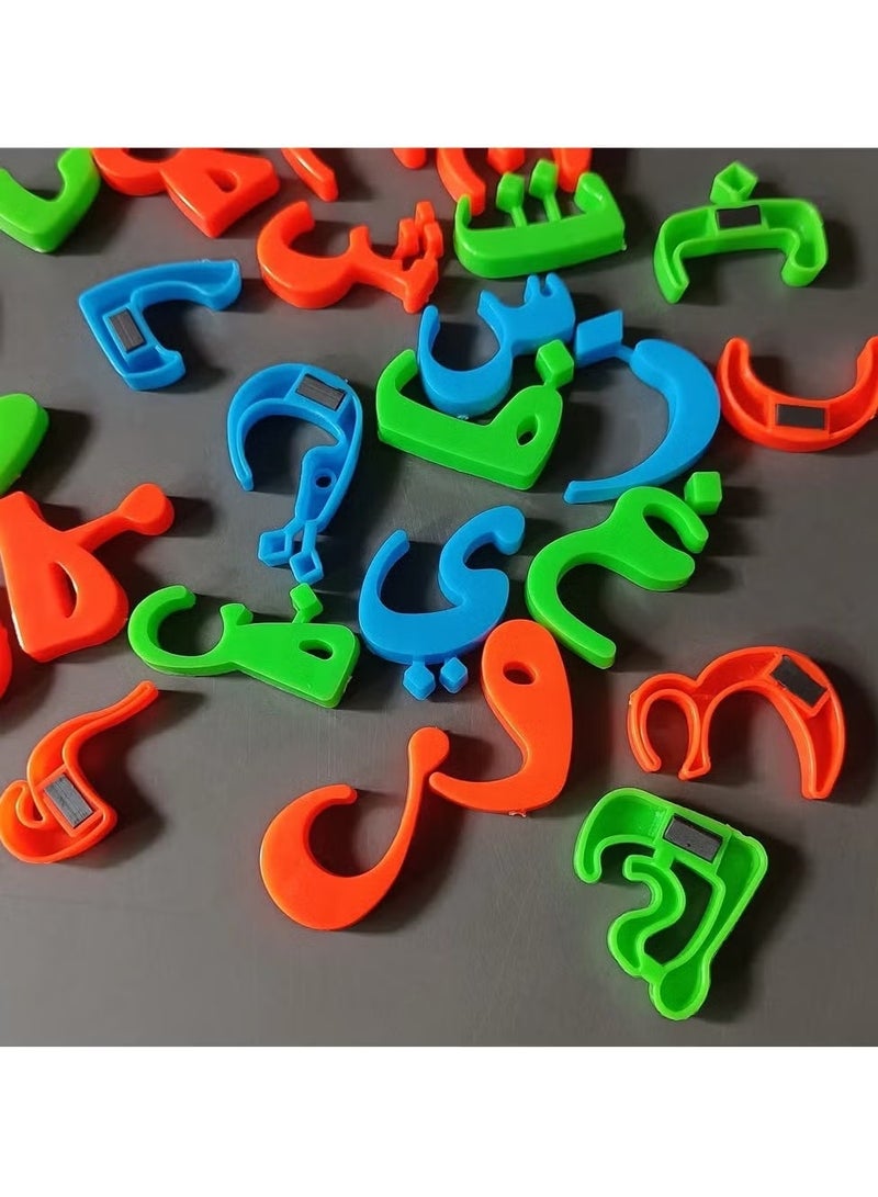 Arabic Alphabet Magnetic Letters for Fridge Message Board, Baby Cognition & Early Education Toy - Image 4