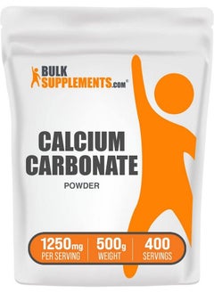 Com Calcium Carbonate Powder Calcium 500Mg Calcium Supplement Vegan Calcium Calcium Carbonate Food Grade Calcium Powder 1250Mg Per Serving 500 Grams 11 Lbs