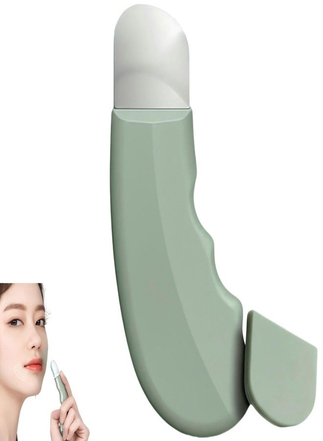 KINTEGOOD Blackhead Remover Tool, Reusable Face Spatula Scrubber for Deep Cleansing, Skin Care Tool for Men and Women, Green - Image 1