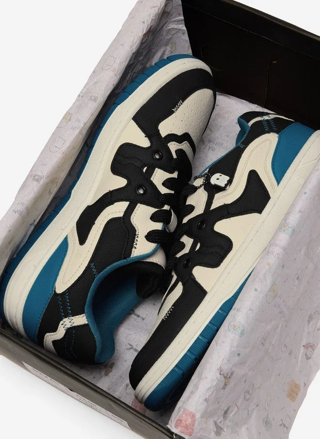 The Souled Store  The Souled Store Urban Blaze Colourblocked Low Top Sneakers for Men  | Best Price UAE