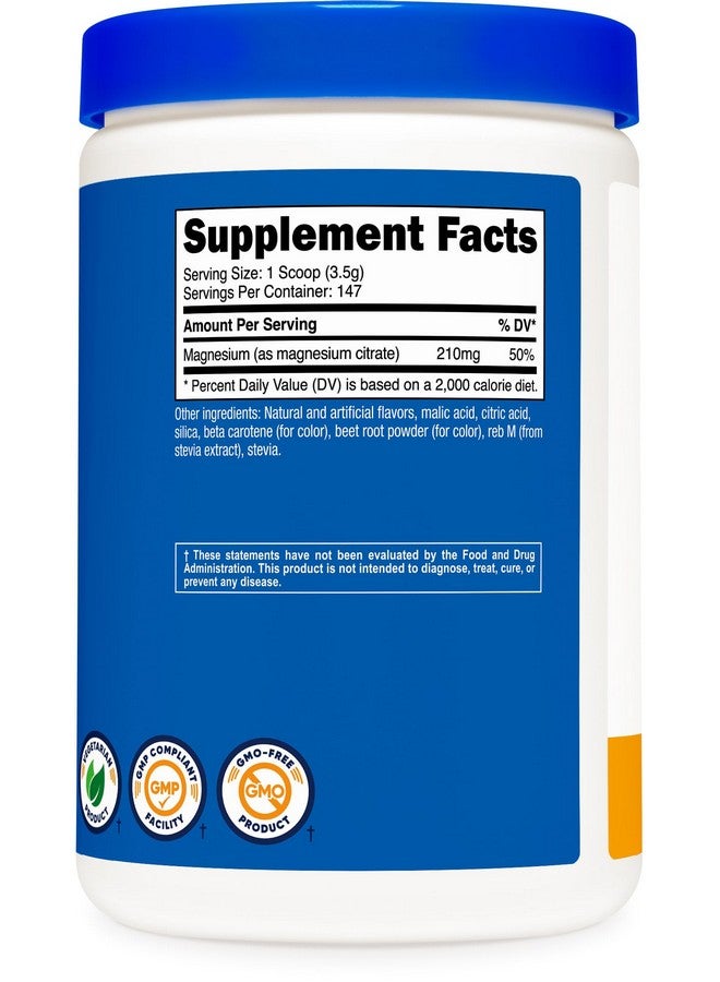 Nutricost Magnesium Citrate Powder (Peach Mango, 500 Gram) - Image 5