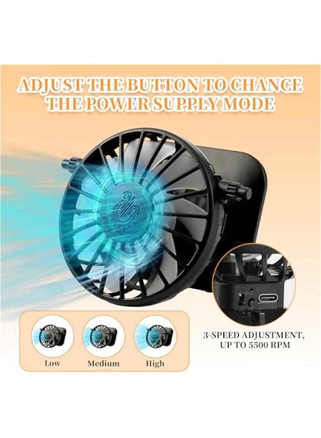 Captaintech Solar Powered Fan Hat with 2 Removable Fans Wide Brim Sun Hat for Outdoor Fishing, Hiking Gardening, USB Solar Charging - Image 5