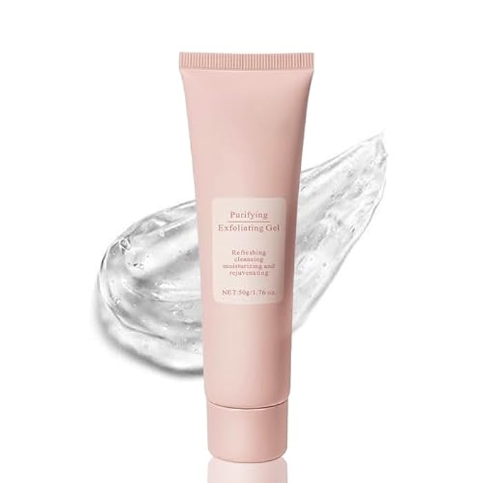 MrCuvaryas Exfoliating Face Scrub, Purifying Exfoliating Gel, Face Exfoliator, Facial Scrubs, Body & Facial exfoliating Scrub, Gentle Facial Exfoliator Cleanser for All Skin Types, Cleans Dirt & Oils (1 PCS) - Image 1