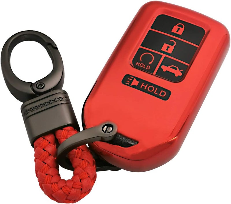 Coolbestda Smart Soft Key Fob Remote TPU Case Cover for Honda Vehicles - Image 1