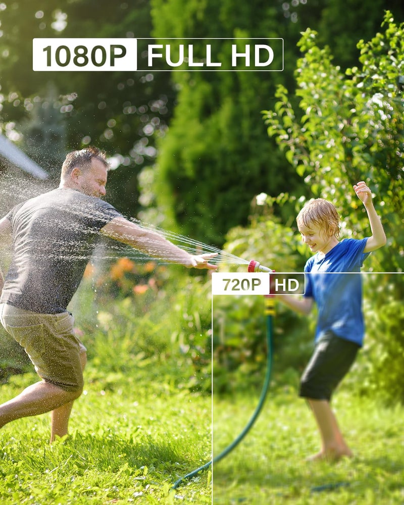 ANNKE 4 Packed 2.0MP 1080P 1920TVL Wired Security Camera Kits, HD TVI Add-on Outdoor CCTV Cameras, IP66 Weatherproof Housing, Home Surveillance Bullet Cam - Image 2
