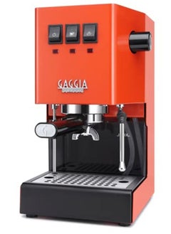 Gaggia Classic Evo 2023 | Lobster Red | Manual Espresso Machine | Made in Italy | Coffee Machine with Professional Steam Wand | Latte and Cappuccino Maker for Home