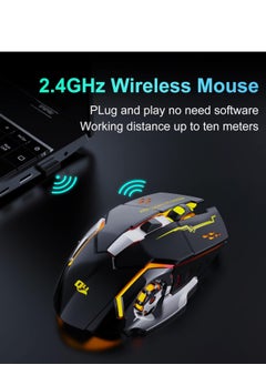 Wireless, Bluetooth  Gaming Mouse RGB Rechargeable, 6 Buttons & Silent Click for Laptop, Mac OS, PC, Windows - pzsku/Z054BDB9C5E24F41B6FE0Z/45/_/1728215643/6631c36b-e8fb-4eef-b81d-0fae70f3b7fc