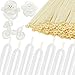 KAWKALSH 260 Clear Long Balloons for Animals Thickening Skinny Latex Twisting for Arch Modeling Magic Clown Birthday Wedding Party Decorations 100pcs - Image 3
