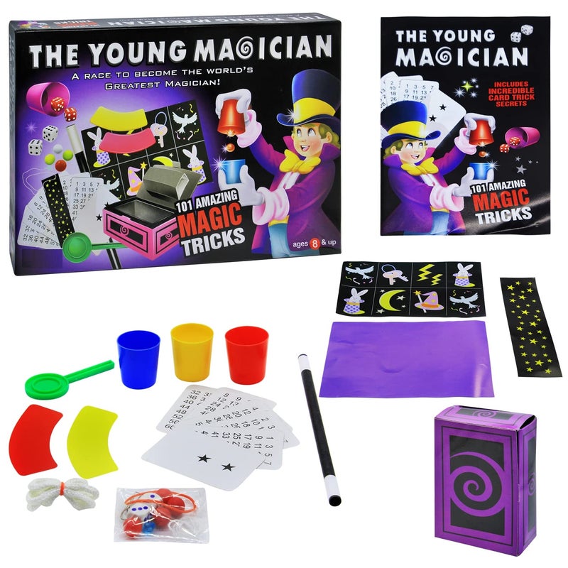 Toy Cloud The Young Magician 101 Amazing Magic Tricks, A Fascinating Kit for Kids - Image 5