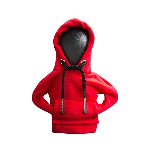 ECDREAM Gear Shift Hoodie,Shift Knob Hoodie,Gear Shift Cover,Funny Red Car Accessories,Automotive Decor and Interior（Red） - Image 1