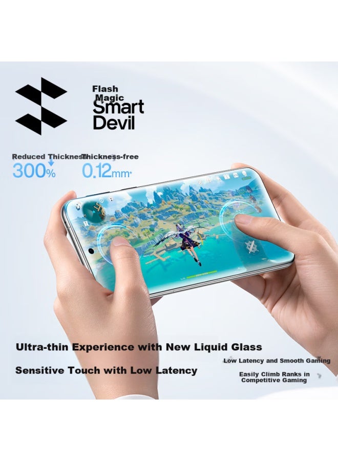 Smartdevil Huawei Pura80pro Dust-free Warehouse Suitable For Huawei Pura80pro+/ultra Curved Microcrystalline Full Glue Soft Film Full Screen Hd Anti-fall -proof - Image 5