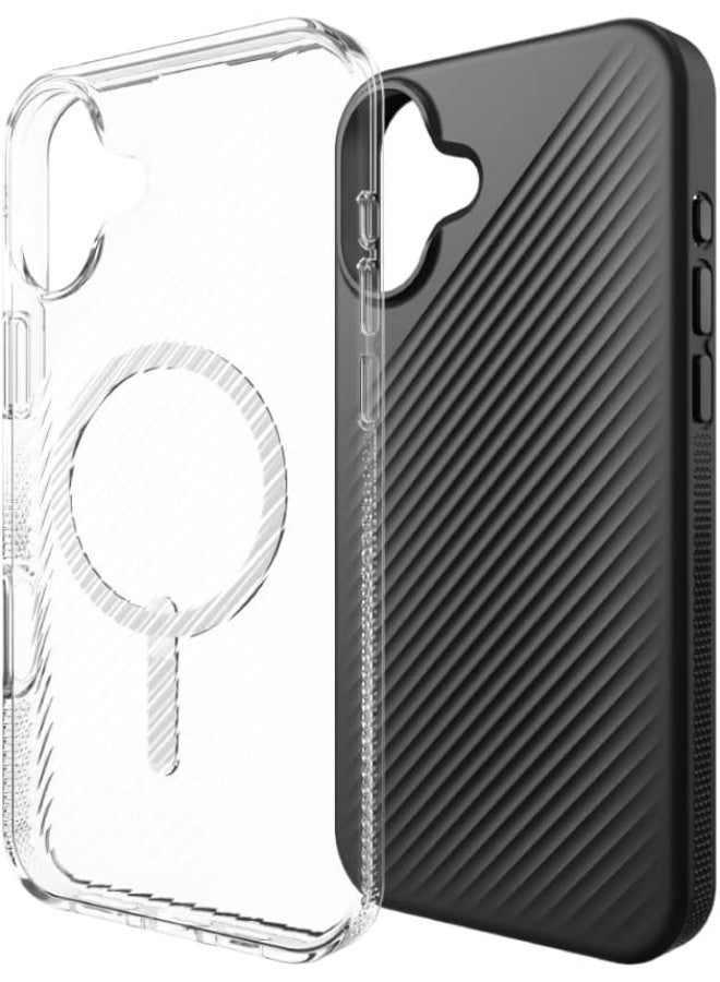 ZAGG Luxe Snap (Clear, 16 Plus) Clear - Image 4
