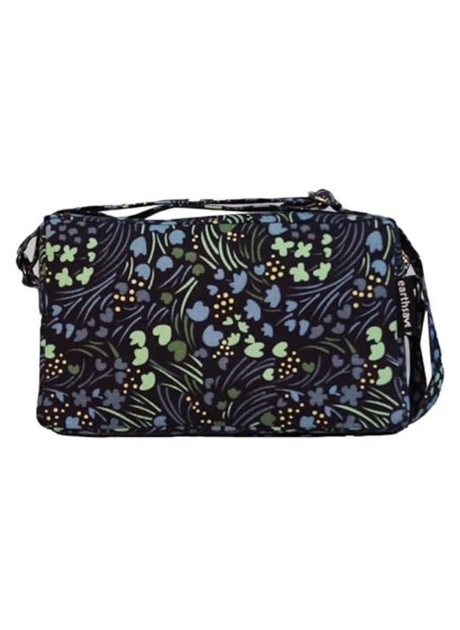 earthsave earthsave Cotton Premium Sling Bag - Crossways Blue | Sling Bag for Women with Adjustable strap | Cross Body Bag for woman  - Image 1