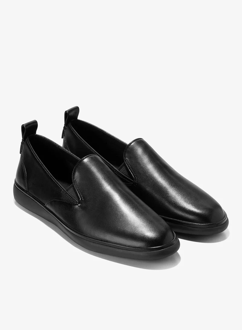 COLE HAAN BLACK Women's Grand Ambition 2.0 Galena Loafers for Women | Best Price UAE