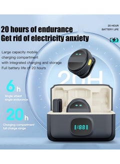 MOCOM SX21 Type-C 2.4G Wireless Clip-On Microphone with ENC Noise Reduction, 360° Omnidirectional Condenser, Magnetic Clip, Plug & Play, 9-Hour Battery, for Vlog, Interviews, Live Streaming  - Image 5