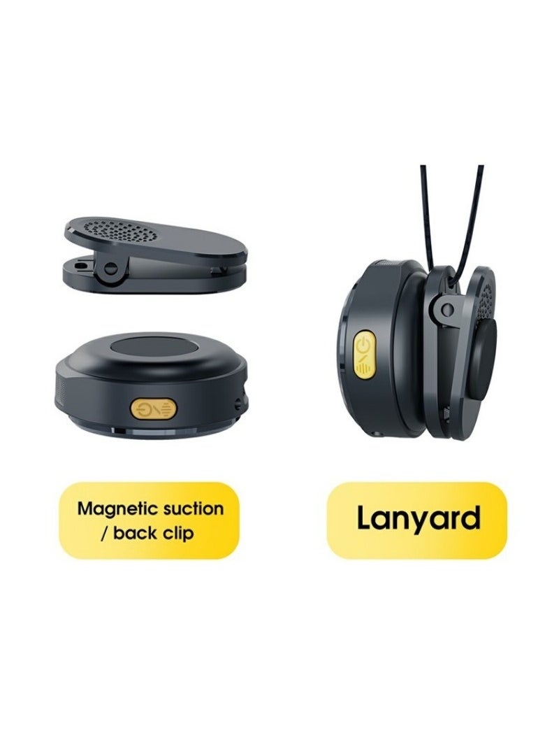 MOCOM - SX21 Type-C 2.4G Wireless Clip-On Microphone with ENC Noise Reduction, 360° Omnidirectional Condenser, Magnetic Clip, Plug & Play, 9-Hour Battery, for Vlog, Interviews, Live Streaming - Image 1