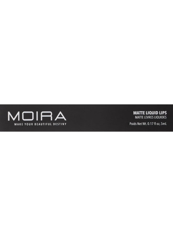 moira Matte Liquid Lips ( 024, Rosey ) - Image 2
